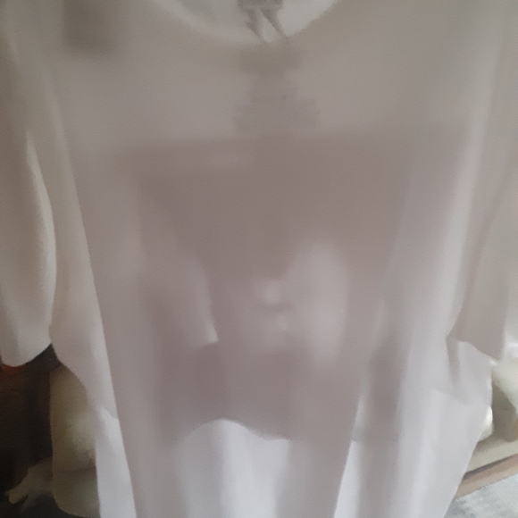 Vintage Authentic NWT David Bowie "Heroes" White Band Tee Size XL Unisex - Picture 4 of 5